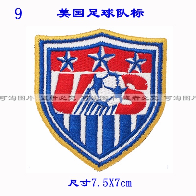 U.S. Soccer Team Pearhead Chapter Chest Badge With Chest Badge to Do