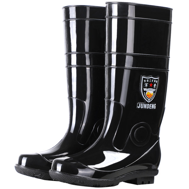 ເກີບຝົນລະດັບກາງແລະສູງເທິງສຸດສໍາລັບຜູ້ຊາຍ 2024 ໃຫມ່ສີ່ລະດູການສວມໃສ່ທີ່ທົນທານຕໍ່ການເຮັດວຽກກາງແຈ້ງທີ່ບໍ່ແມ່ນເລື່ອນການຫາປາປ້ອງກັນແຮງງານເກີບຢາງພາລາ rain boots LFY