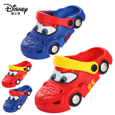 Disney xe con giày dép lỗ bé và dép trẻ dép trượt trai dép mùa hè Bao Đầu 