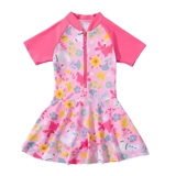 Детский купальник для принцессы, детская юбка для плавания, защита от солнца