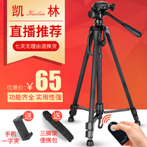 SLR camera tripod photography portable micro-tripod mobile phone travel selfie live broadcast stand