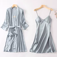 Подружка невесты Гребца Blue Grey (покупка халата и отправка камизола)