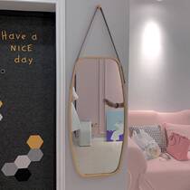 Net red mirror tremble sound with exterior mirror Wall Wall half fitting mirror full-length mirror home wall