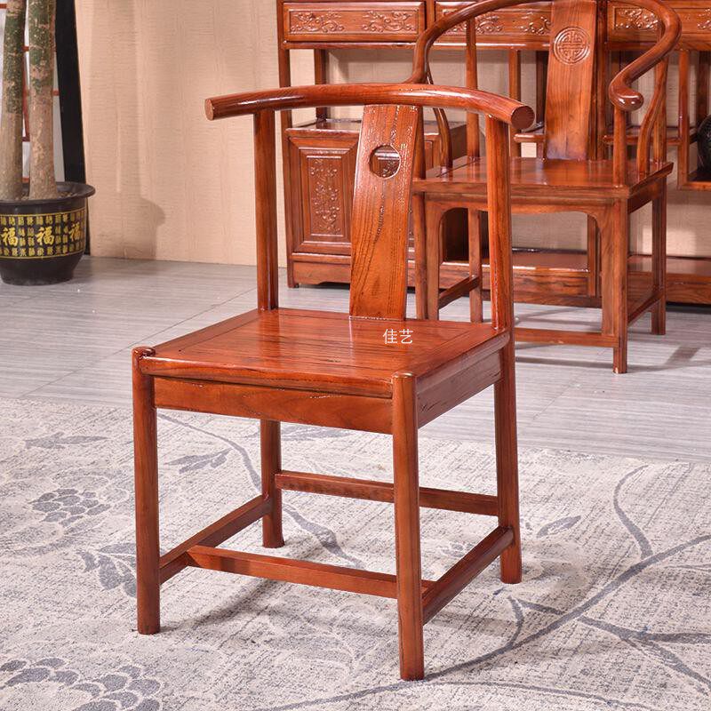 Household light luxury solid wood stool tea table chair kung fu coffee table stool stool office tea tea chair dining bench