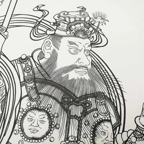 Yongle Palace линия роспись Описание Бай Тракт Учебная живопись Статьи о проекте техники живописи Гонги