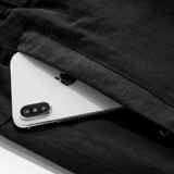 Мужские зимние удерживающие тепло штаны с пухом, для среднего возраста, высокая талия