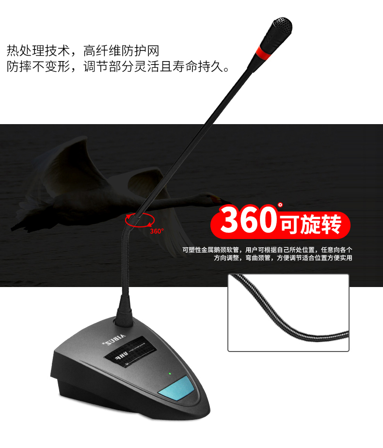 mic khong day shure AIBUZ YLD-G5 micrô không dây một cho hai micrô hội nghị bộ thu âm tại nhà