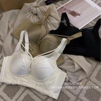 6674# Perfume Underwear Womens Hospital Line Unrestricted Zero Compression High-Looking Comfortable Push-Up Small Breast Adjustable Bra