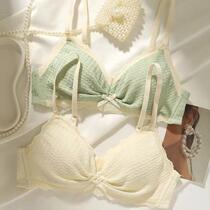Underwear for women with small breasts push-up thin lace large breasts small sweet and cute adjustable bra for girls