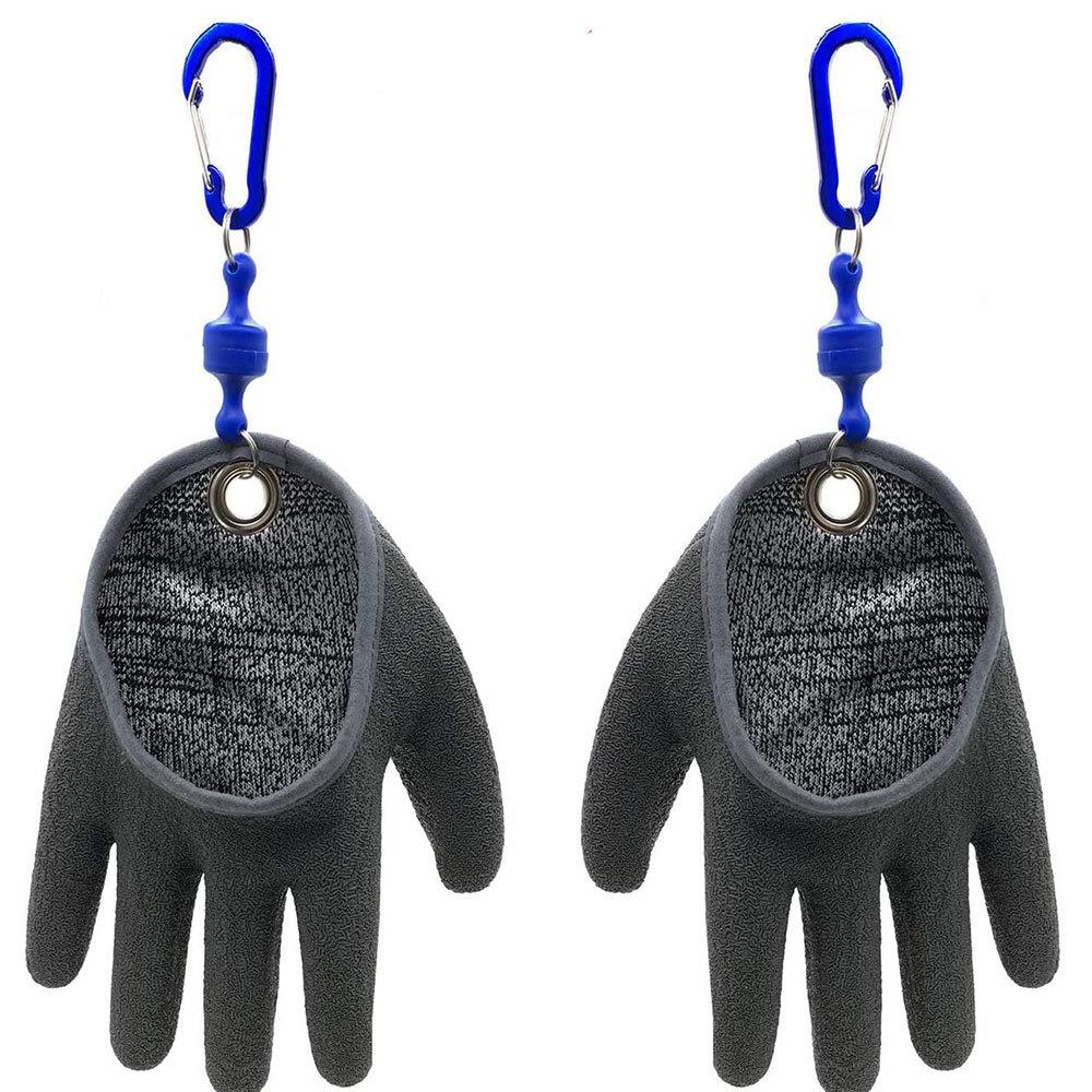 Spot fish anti - slip gloves Fish anti - jacket PE line weaving latex fishing gloves angling tools