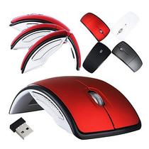 Wireless Mouse Creative Folding Arc Gift Mouse Photoelectric Mouse Manufacturers Spot Multicolored Optional Exploits Mouse