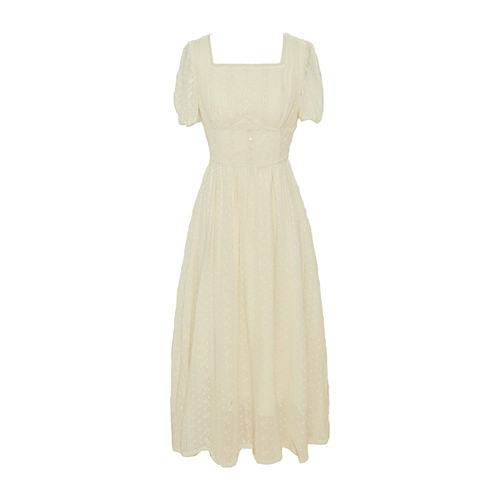 Ретро летнее платье, французский стиль, яркий броский стиль, большой размер