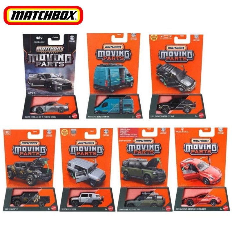 Matchbox New Product Movable Door Series Nissan R35 Mercedes-Benz Land Rover Maserati Alloy Car Model Fwd28
