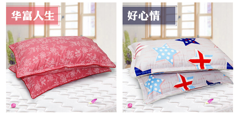 Vỏ gối bằng vải bông cotton gối bông có khóa kéo dày, vỏ gối bằng vải cotton đơn / bọc một cặp 74 * 48cm gối kim đan