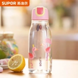 Пластиковая портативная вместительная и большая чайная чашка, защита при падении