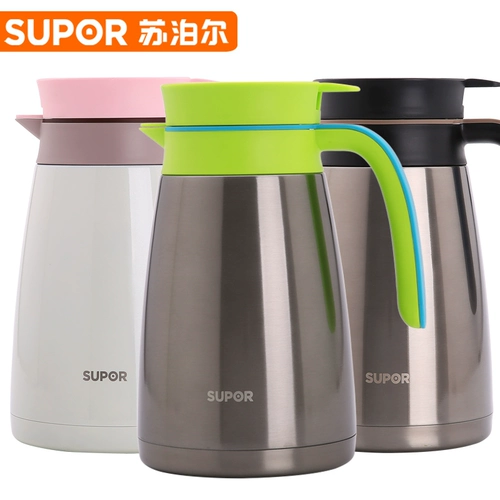 Термос для домашнего использования, вакуумный вместительный и большой чайник из нержавеющей стали