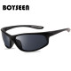 High-quality polarized cycling sports sunglasses for men, night vision yellow soft sunglasses, Korean style outdoor glasses sunshade