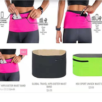 Foreign trade sports fitness running fanny pack female stretch tide mobile phone outdoor fitness running bag Cycling mountaineering fanny pack male