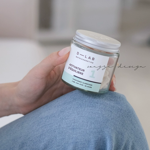 Остановите эмоциональное самосожжение! Связанный французский D-LAB Сбалансированная капсула высвобождения энергии успокаивает беспокойство и снимает стресс и помогает спать DLAB