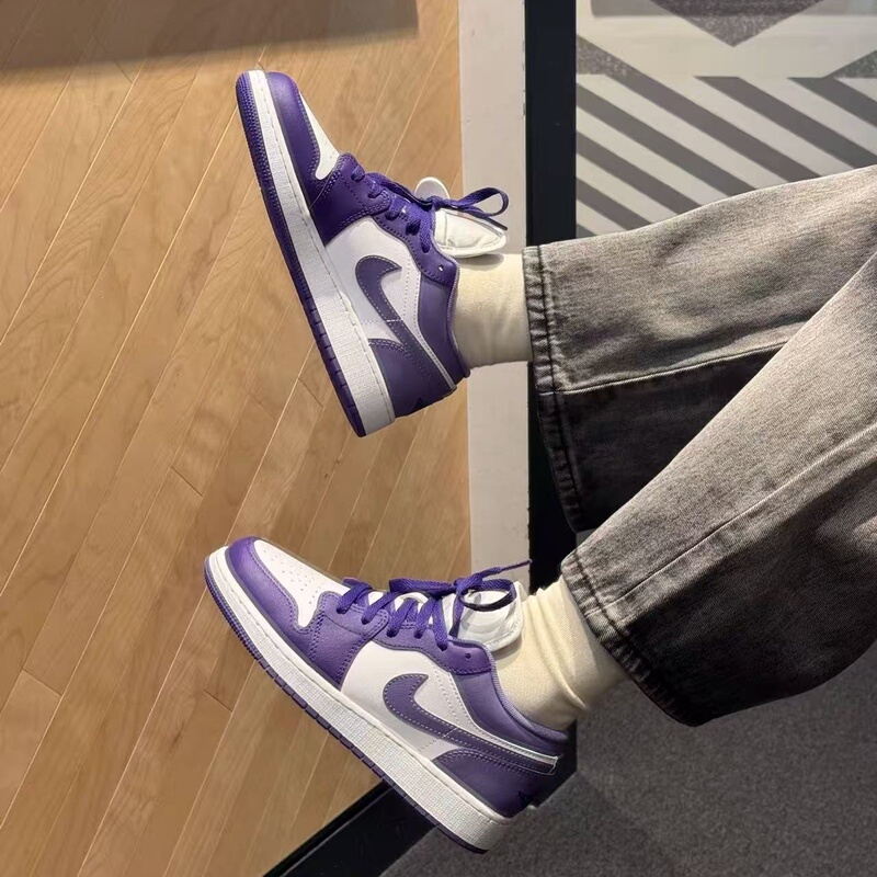 Nike Nike Aj1 Men's and Women's Shoes Air Jordan 1 Basketball Shoes Retro Sports Sneakers 553560-551