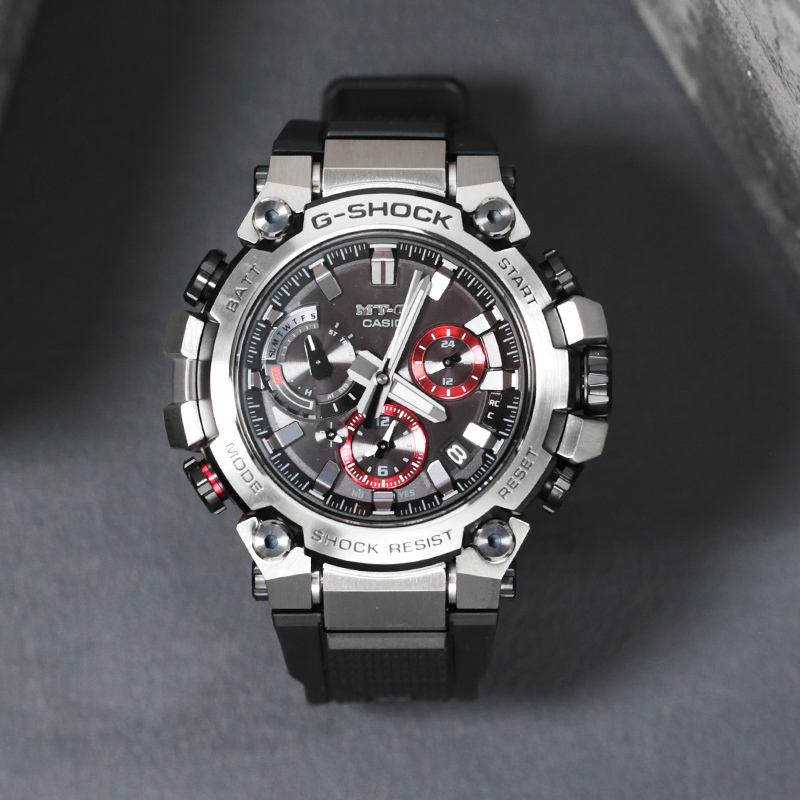 Casio Watch Men's G-Shock Sapphire Nissan Carbon Fiber Radio Wave Solar Bluetooth Watch Mtg-B3000