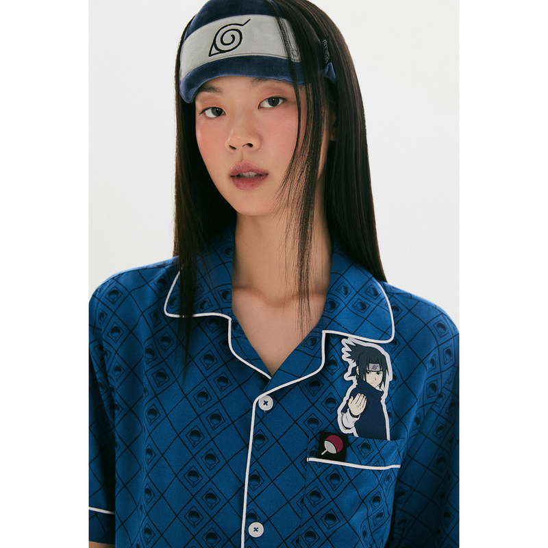 Spao Naruto Short-Sleeved Shorts Pajamas Home Wear Set Full Print Pajamas Unisex Spao Naruto Short-Sleeved Shorts Pajamas Home Wear Set Full Print Pajamas Unisex