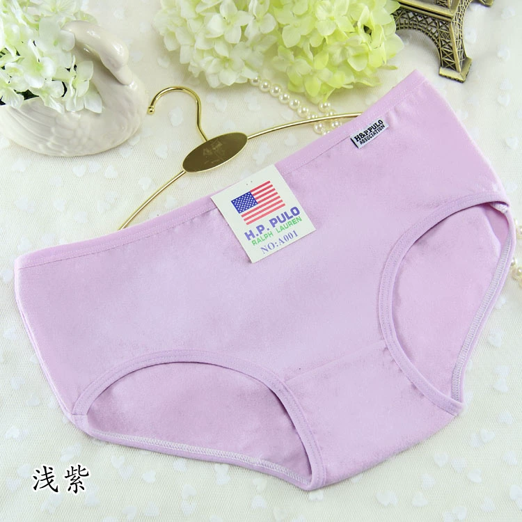 Quần lót nữ bằng vải cotton eo nữ kích thước lớn cotton trắng dễ thương quần lót nữ quần lót nữ thun lạnh cao cấp