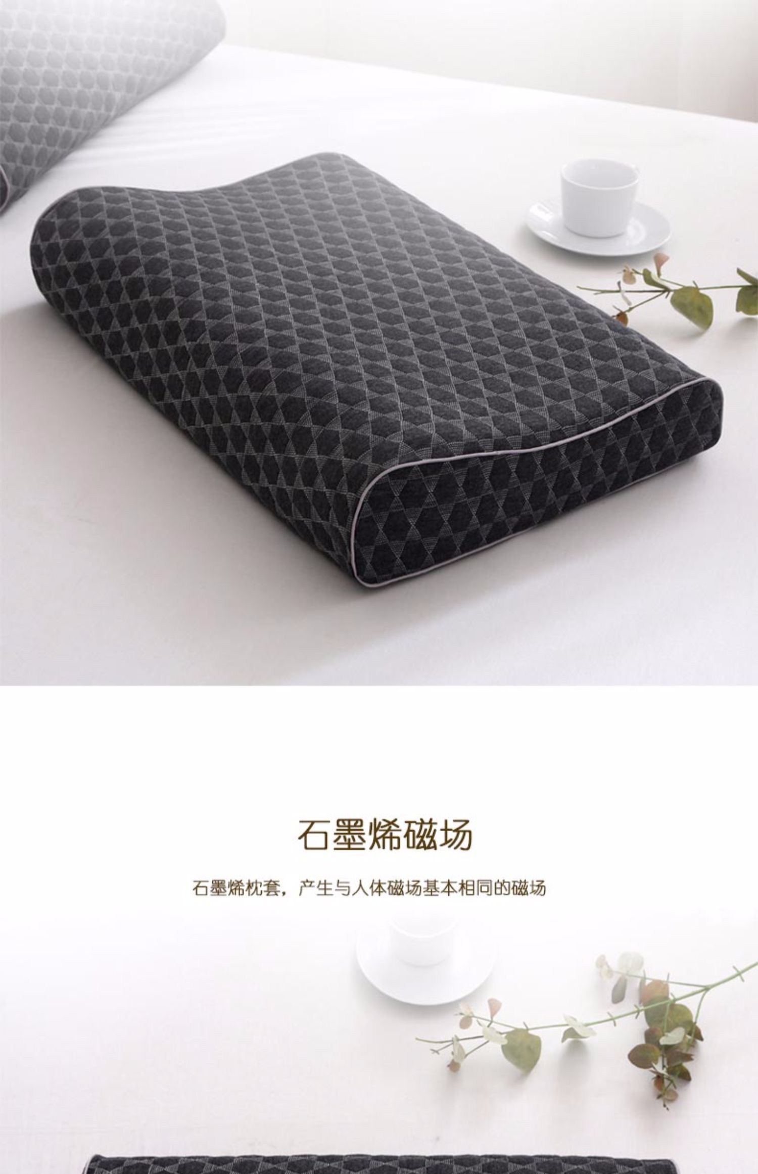 Bộ nhớ gối cao su Thái Lan gối gối gối cao su gối 60x40 trẻ em bộ nhớ bọt - Gối trường hợp gối nằm cho bé