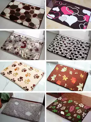 Household powder room bathroom absorbent kitchen non-slip mat door mat carpet bedroom Gate entrance foot mat