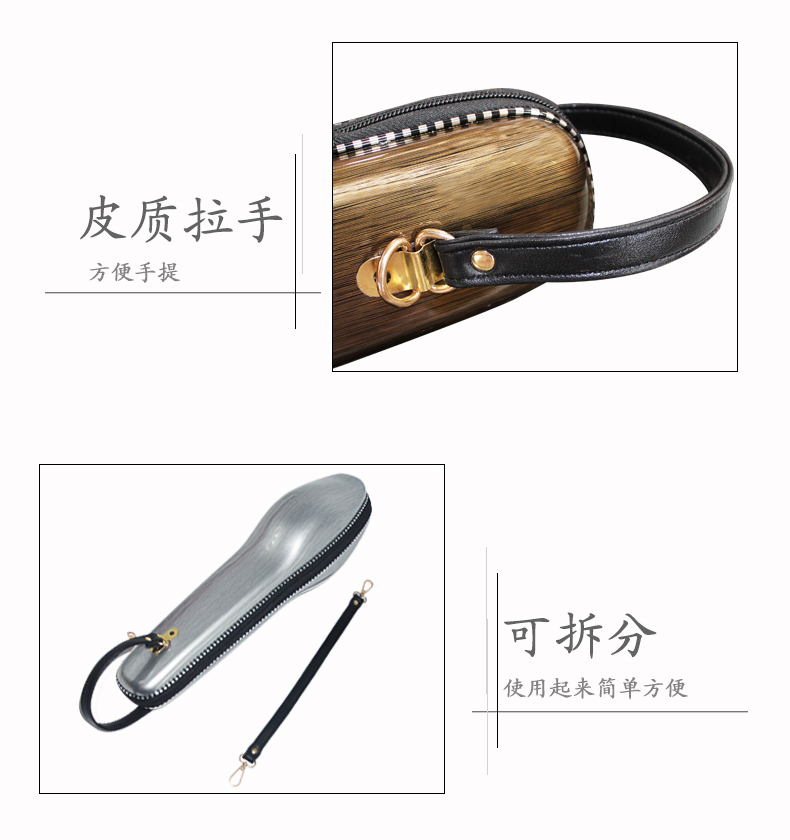 Hộp lụa Hulu Chất liệu nhựa ABS chống thấm C tông / thả B tông lụa hộp dưa chuột Chơi hộp nhạc cụ vạn năng - Nhạc cụ dân tộc mua sáo trúc