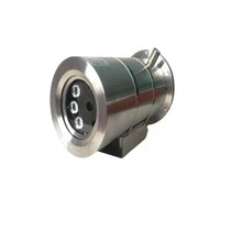 Explosion-proof stainless steel material resistant high temperature shield air-cooled water cooling built-in infrared night market camera