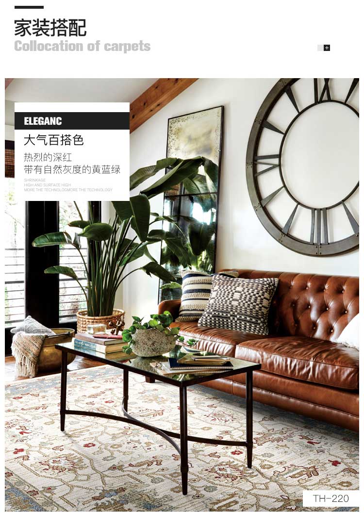 2019 Youli Thổ Nhĩ Kỳ Nhập khẩu thảm Mỹ cổ điển Phòng khách Phòng ngủ Bàn cà phê Sofa Giường Chăn hiện đại Phong cách châu Âu - Thảm thảm đẹp