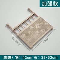 Кофейный, 33-53см, 42см