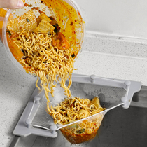 Kitchen sink filter sink washing basin leftovers Rice kitchen waste water basket artifact disposable leak net