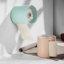 Toilet paper box Toilet tissue box shelf Toilet household non-perforated non-incognito creative waterproof roll paper tube