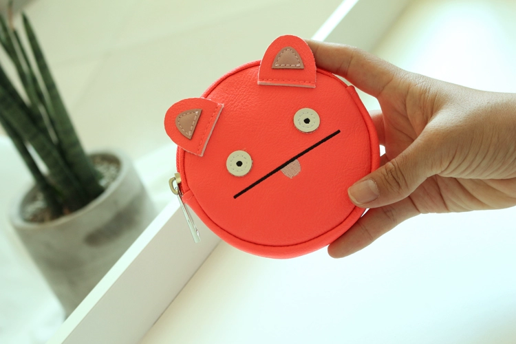 Ra khỏi Hoa Kỳ Little Monster Little Devil Coin Purse Tai nghe chính Túi lưu trữ Grocey nhỏ 0,04kg ví móc khóa coach