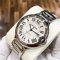 Original Swiss Blue Needle Balloon Watch Mens and Womens Mechanical Watch Waterproof Ultra-Thin Fish Bubble Eye Diamond Couple Watch