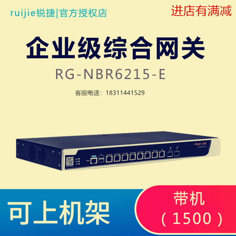 Sharp RG-NBR6215 -E - class 10,000 trillion surfing behavior management VPN Router with built-in AC firewall