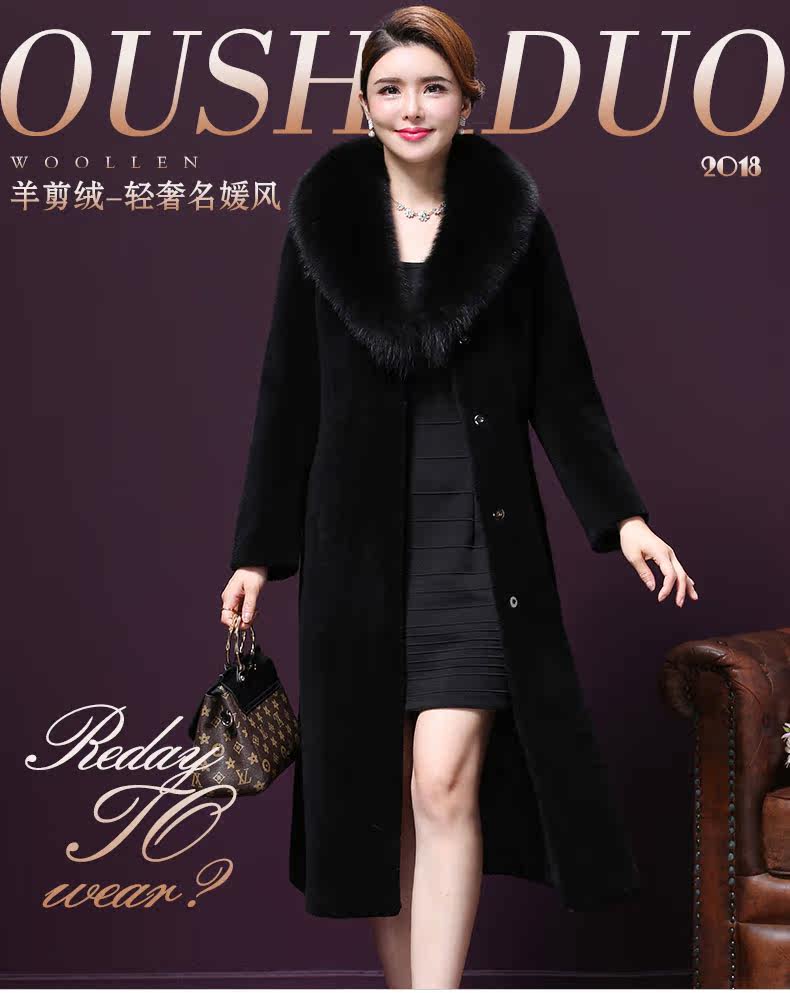 Manteau de fourrure femme - Ref 3173390 Image 7