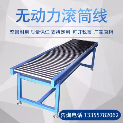Customized galvanized unpowered roller conveyor line stainless steel roller conveyor assembly line roller and accessories