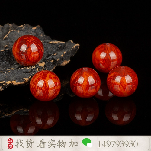 Натуральные красные бусины, агатовые четки бодхи из грецкого ореха, аксессуар