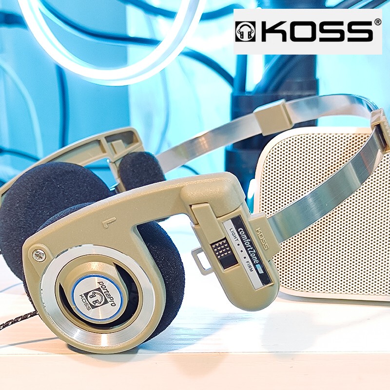 Koss Over-Ear Headphones Portapro American Retro Millennium Hot Girl Yi Mengling Gao Si Retro Photography Headphones