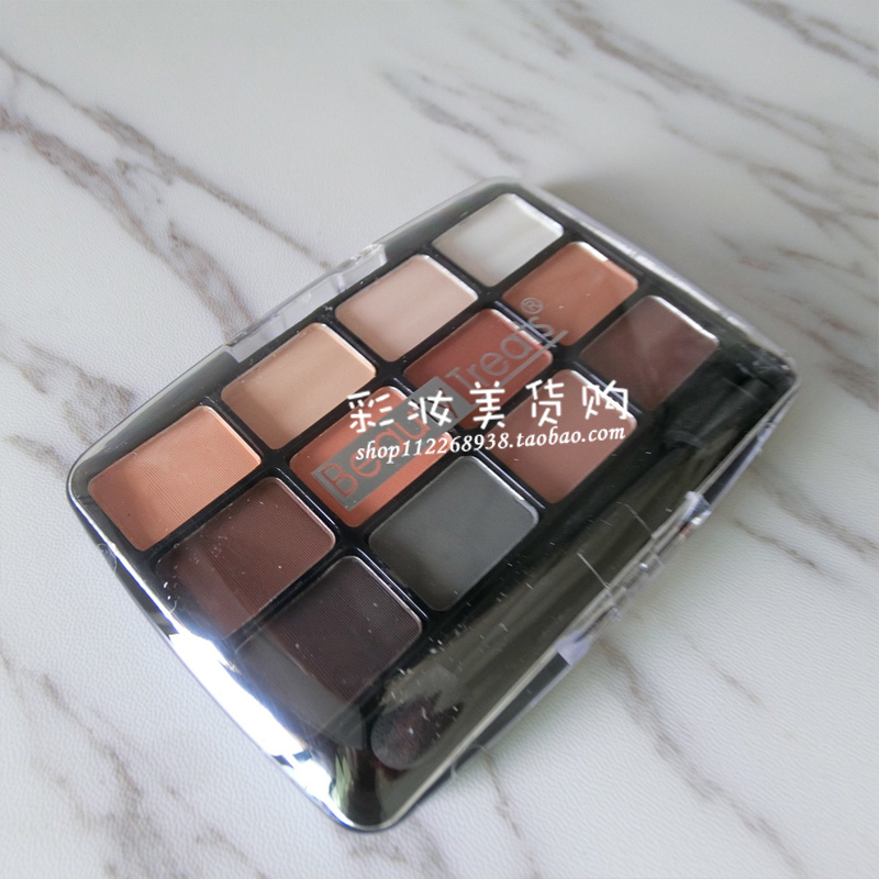 Giải phóng mặt bằng khuyến mãi 5 cái BEAUTY TREATS 12 màu eyeshadow tray matt bảng phấn mắt