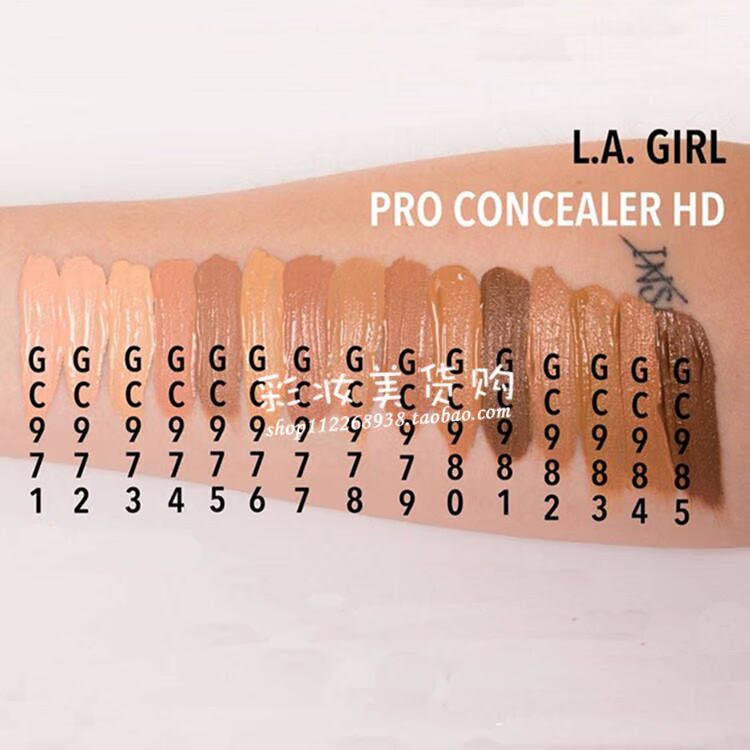 Mỹ LA LA Cô Gái HD PRO Che Khuyết Điểm HD Multi-Concealer Che Khuyết Điểm 8 Gam Công Suất Sửa Chữa