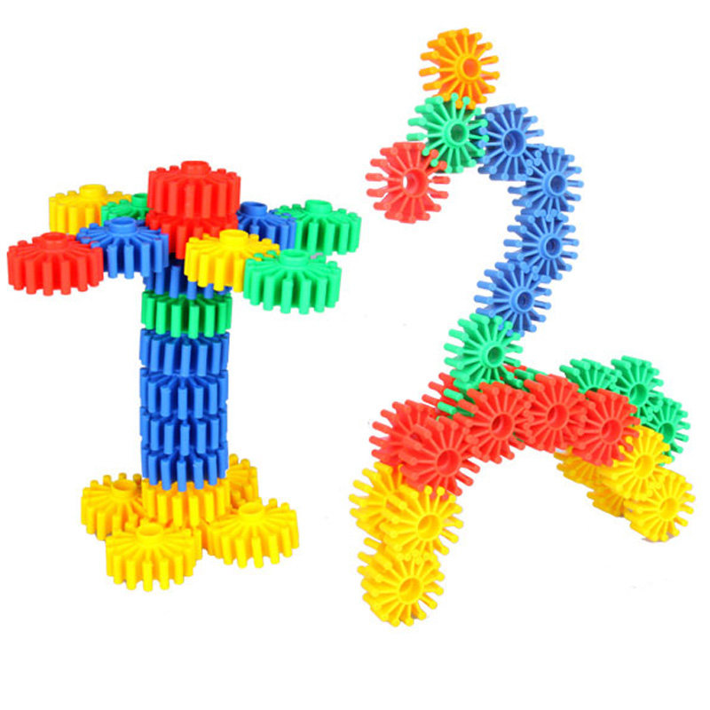 Seven-two gear patchwork building blocks young teaching desktop parquet adult decompression puzzle hands-on children's toy ground stall source