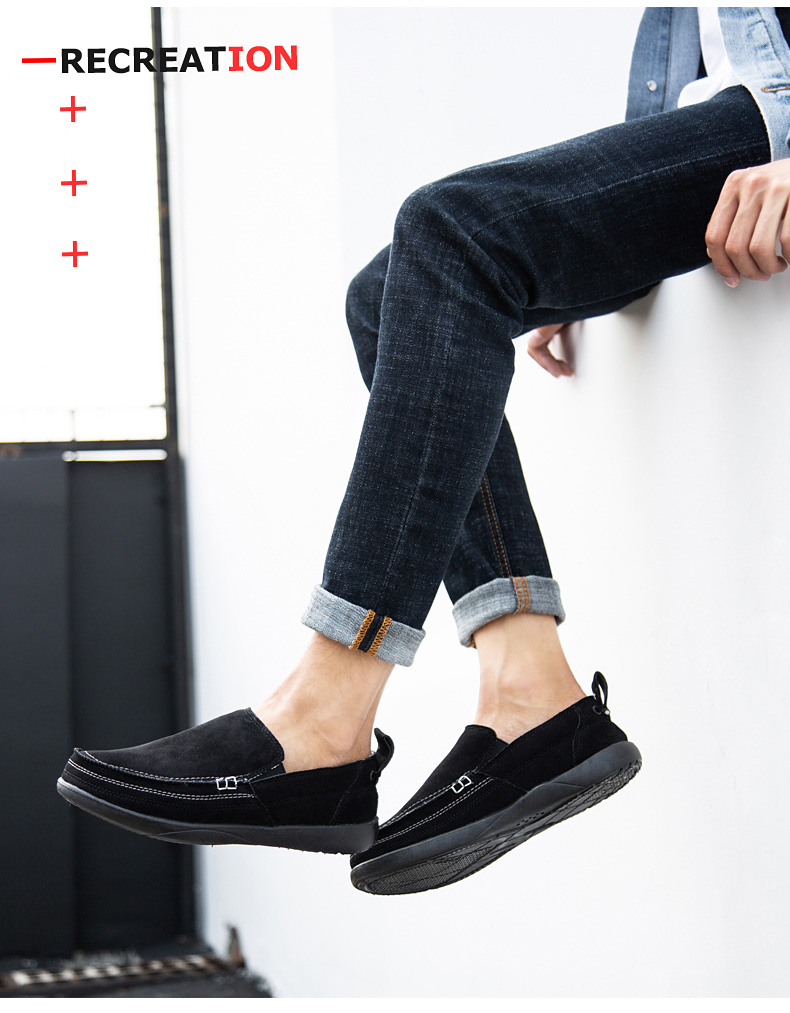 Mùa thu và mùa đông nam mới Volu plus giày vải nhung Giày lười giày cũ Bắc Kinh bằng vải cotton thấp để giúp một người đàn ông chân giày thể thao nam nike
