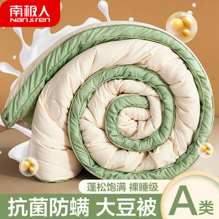 Soybean Fiber Quilt Core Single-Person Spring and Autumn Quilt Thickened Winter Quilt Four-Season Cotton Quilt Space Quilt Summer Air-Conditioning Quilt