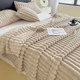 Rabbit Fur Plush Blanket, Office Nap Blanket, Milk Velvet Air Conditioning Blanket, Coral Velvet Bed Sheet Blanket for Bed
