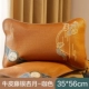 Угловая подушка Ginkgo Moon Cowhide Vine-Coffee Color (35*56 см).