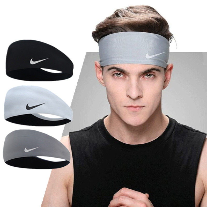 Sports hair with men and women running marathons sweat and sweat hair stirrups basketball fitness yoga ice silk head with headscarf summer-Taobao